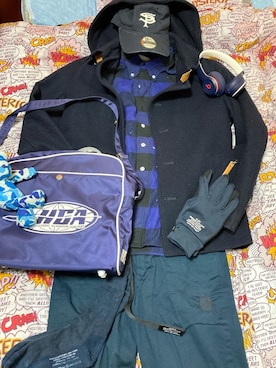 名和 賢悟さん（メンズ・159cm）の冬コーディネート