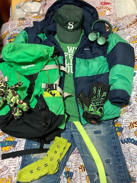 名和 賢悟さん(メンズ・159cm)の冬コーディネート