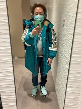 名和 賢悟さん（メンズ・159cm）の春コーディネート