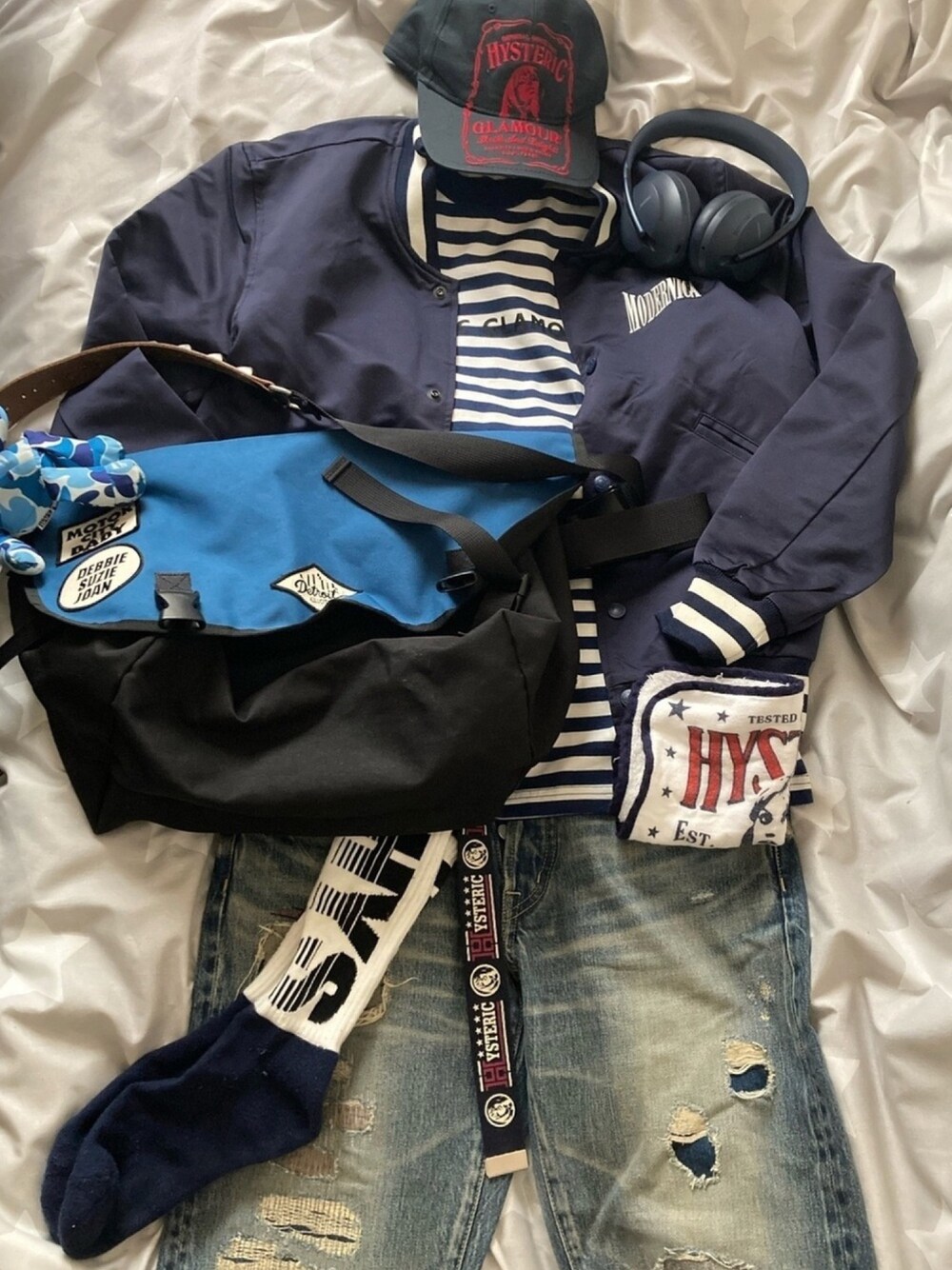 HYSTERIC GLAMOUR（ヒステリックグラマー）の「WOMEN ON MODERNICA刺繍