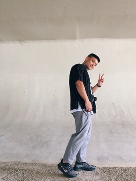 「アイテム（フォーマルスーツ/小物）」を使った、yoyoさん（メンズ・174cm・20代）の夏コーディネート