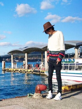 「N°21（ヌメロ ヴェントゥーノ）のアイテム（トップス）」を使った、koさん（メンズ・167cm）の春コーディネート