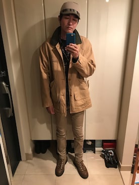 mabuさん（メンズ・189cm）の秋コーディネート