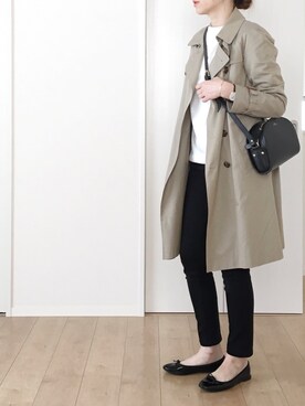「THE SHINZONE（ザ　シンゾーン）のアイテム（ジャケット/アウター）」を使った、himarisoさん（レディース・164cm）の春コーディネート