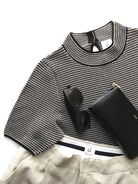 「A.P.C.（アーペーセー）のアイテム（財布/小物）」を使った、himarisoさん（レディース・164cm）の春コーディネート
