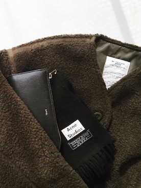 「A.P.C.（アーペーセー）のアイテム（財布/小物）」を使った、himarisoさん（レディース・164cm）の秋コーディネート