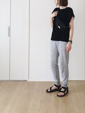 「IL BISONTE（イルビゾンテ）のアイテム（財布/小物）」を使った、himarisoさん（レディース・164cm）の夏コーディネート
