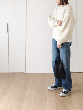 「アイラブCONVERSE」｜himarisoさん（レディース・164cm）の秋コーディネート