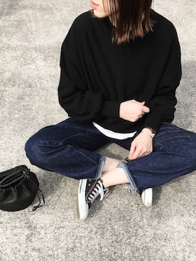 「A.P.C.（アーペーセー）のアイテム（財布/小物）」を使った、himarisoさん（レディース・164cm）の冬コーディネート