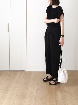 「20/80（テゥエンティーエイティー）のアイテム」を使った、himarisoさん（レディース・165cm）の夏コーディネート