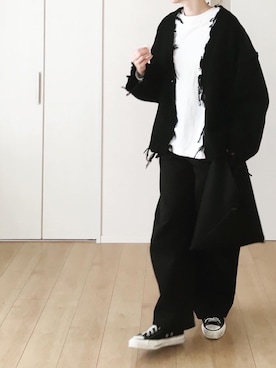 「ニットカーディガン」｜himarisoさん（レディース・164cm）の秋コーディネート