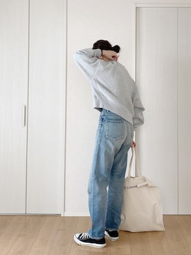 「アイテム（アナログ腕時計）」を使った、himarisoさん（レディース・164cm）の春コーディネート