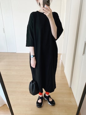 「coca（coca）（コカ）のアイテム（ワンピース/ドレス）」を使った、himarisoさん（レディース・164cm）の春コーディネート