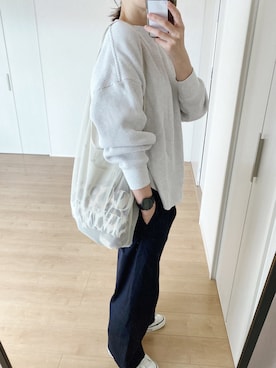 「junes（ジュネス）のアイテム」を使った、himarisoさん（レディース・164cm）の秋コーディネート