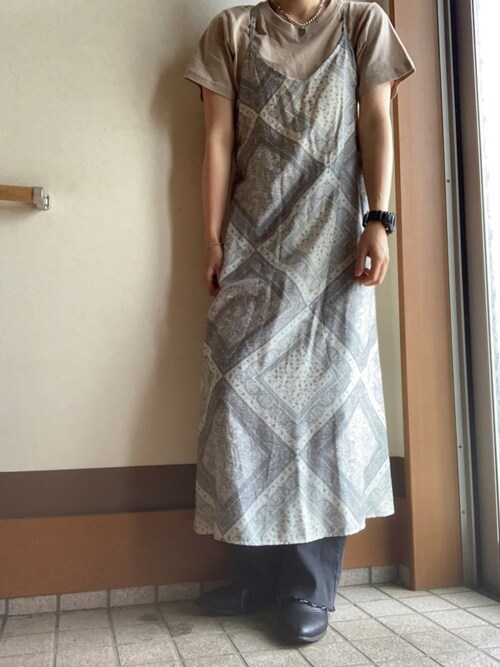 Tsuusan しまむらのワンピースを使ったコーディネート Wear
