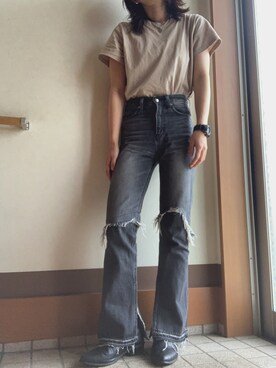 TSUUSANさん（レディース・160cm）の夏コーディネート