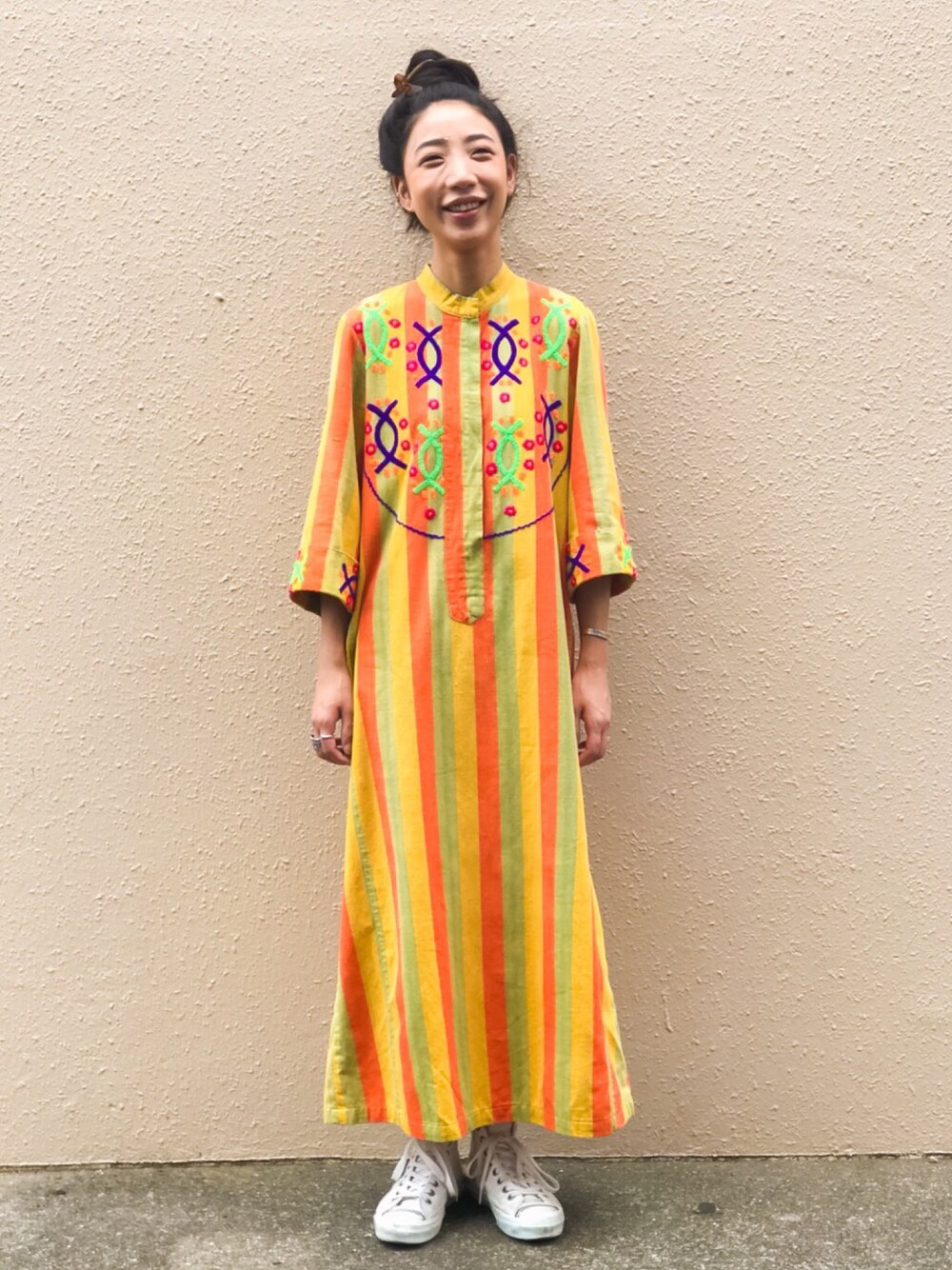 Vintage / メキシコ刺繍 ワンピース Vintage / メキシコ刺繍 ワンピース