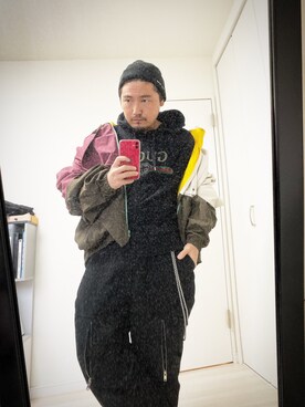 「服バカ」｜「アイテム（ジャケット/アウター）」を使った、服バカ2号さん（メンズ・170cm）の秋コーディネート