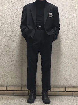 「ADER error（アーダーエラー）のアイテム（ジャケット/アウター）」を使った、ユウキ  「U170｣さん（メンズ・160cm）の春コーディネート