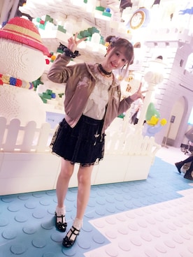 Reika玲華さん（レディース・163cm）の冬コーディネート