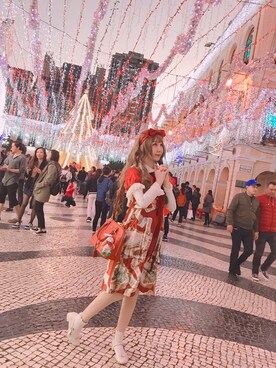 「F i.n.t（フィント）のアイテム（シューズ、ベージュ系）」を使った、Reika玲華さん（レディース・163cm）の冬コーディネート