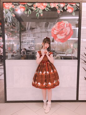 「rose」｜Reika玲華さん（レディース・163cm）の夏コーディネート