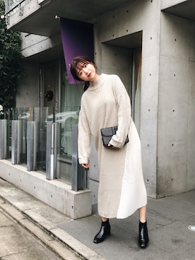 斎藤みらいさん(レディース・160cm)の秋コーディネート