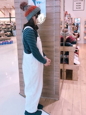 「手洗いＯＫ」｜14+ コクーンシティ店 スタッフさん（レディース・160cm）の秋コーディネート