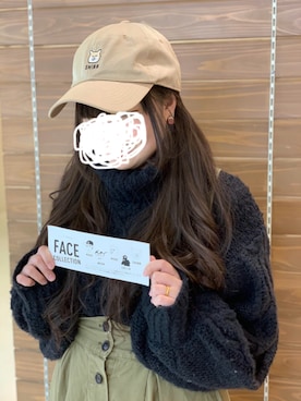 「柴犬」｜14+ コクーンシティ店 スタッフさん（レディース・160cm）の冬コーディネート