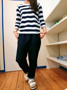 「Papillio（パピリオ）のアイテム」を使った、ぽんさん（レディース・160cm）の夏コーディネート