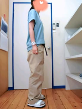 「Papillio（パピリオ）のアイテム」を使った、ぽんさん（レディース・160cm）の夏コーディネート