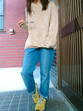 ぽんさん（レディース・160cm）の秋コーディネート