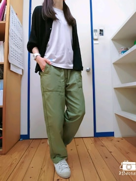 「Hands of creation（ハンズオブクリエイション）のアイテム」を使った、ぽんさん（レディース・160cm）の夏コーディネート