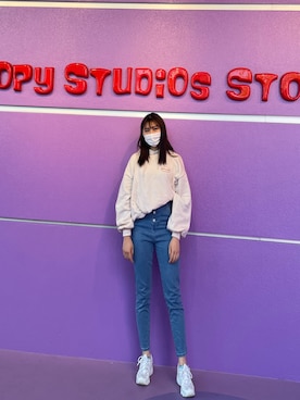 「JK」｜「アイテム（パーカー）」を使った、miyu2003041400さん（レディース・163cm）の春コーディネート