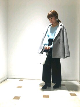 RISAさん（レディース・151cm）の冬コーディネート