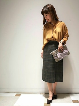 「a.v.v（アーヴェヴェ）のアイテム」を使った、RISAさん（レディース・151cm）の夏コーディネート