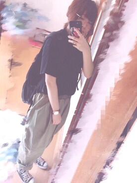 さんそんさん(レディース・159cm)の夏コーディネート