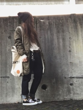 Atsukoさん（レディース・152cm）の冬コーディネート