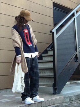 Atsukoさん(レディース・152cm)の冬コーディネート