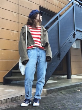 Atsukoさん（レディース・152cm）の春コーディネート