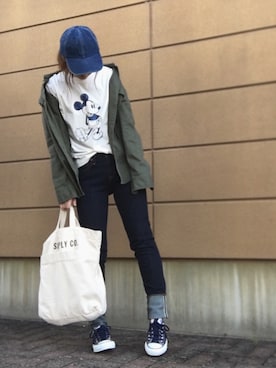 Atsukoさん（レディース・152cm）の春コーディネート