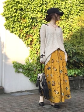 Atsukoさん（レディース・152cm）の春コーディネート