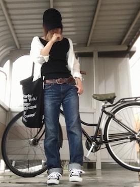 Atsukoさん（レディース・152cm）の春コーディネート