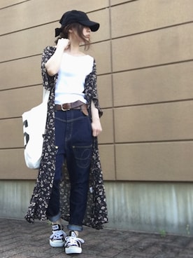 Atsukoさん（レディース・152cm）の春コーディネート