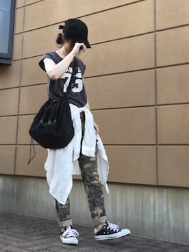 Atsukoさん(レディース・152cm)の夏コーディネート