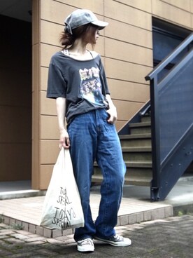 Atsukoさん(レディース・152cm)の夏コーディネート