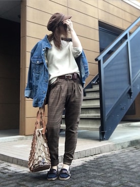 Atsukoさん（レディース・152cm）の秋コーディネート