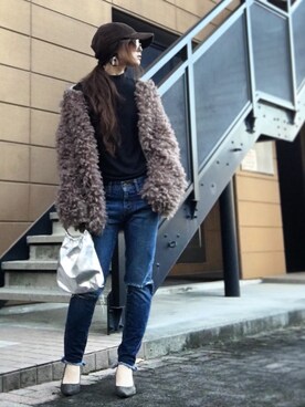 Atsukoさん(レディース・152cm)の秋コーディネート