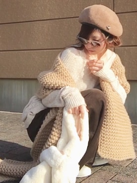 Atsukoさん（レディース・152cm）の冬コーディネート