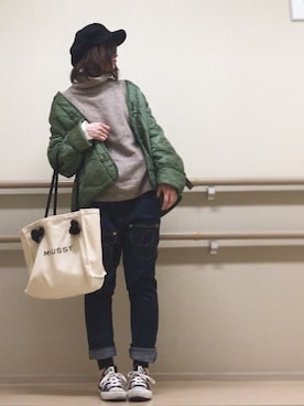 Atsukoさん（レディース・152cm）の冬コーディネート